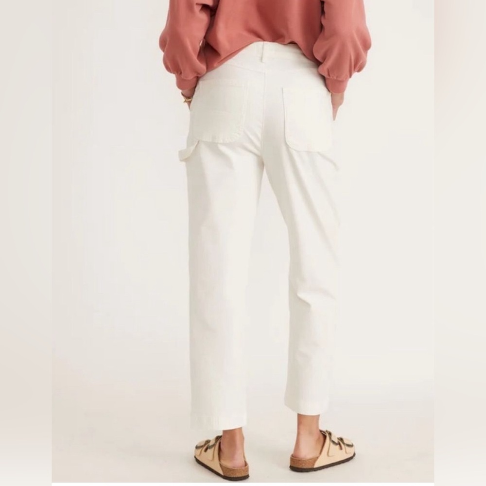 NWOT Marine Layer Maya Utility Cargo Pants Women’s Casual Straight Leg Size 14 - Picture 11 of 11